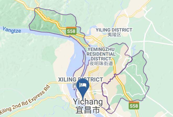 Yichang - Taohua Mountain Commercial Hotel Maps