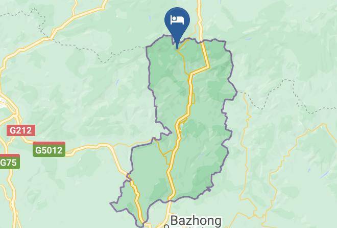 Bazhong - Taohuayuan Hotel Nanjiang Maps
