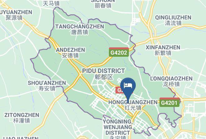 Chengdu - Taomuwu Hotel Maps
