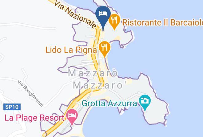 Messina - Taormina Garden Hotel Maps