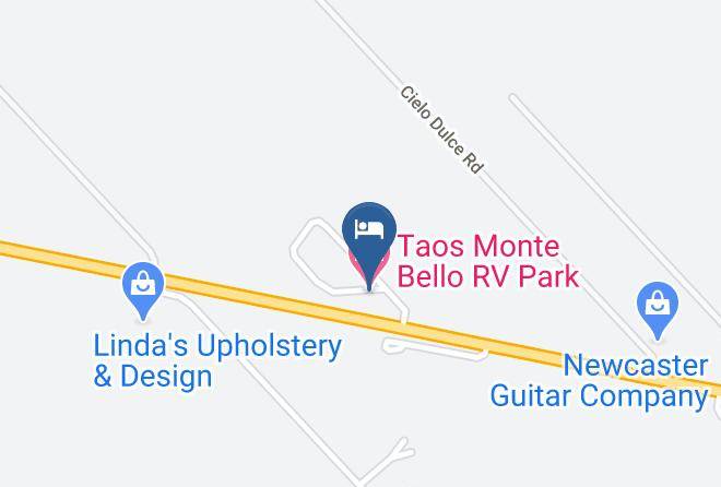 Taos - Taos Monte Bello Rv Park Llc Maps
