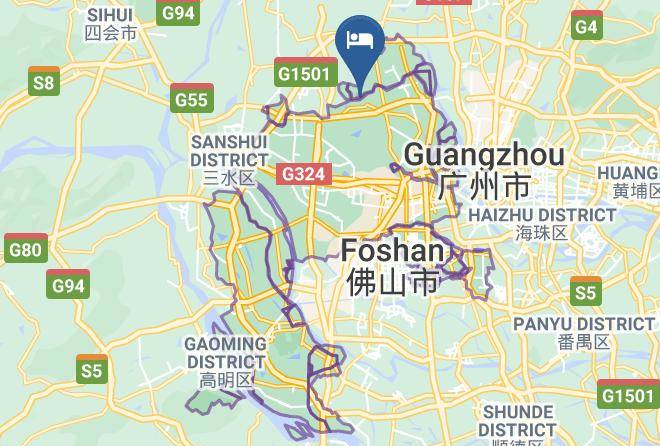 Foshan - Taoyuan Business Hotel Foshan Guanyao Maps