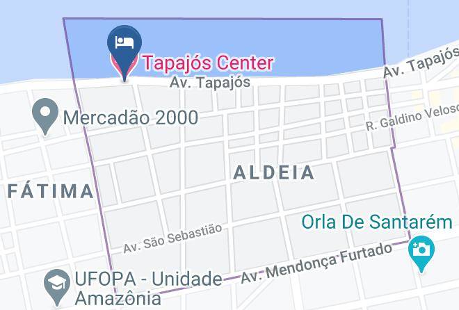 Santarem - Tapajos Center Hotel Maps