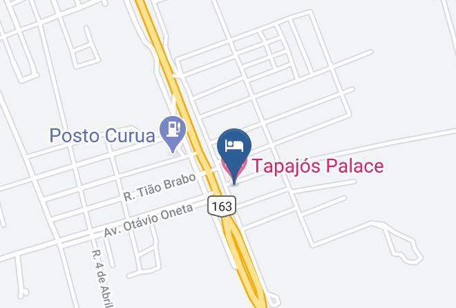 Novo Progresso - Tapajos Palace Hotel Maps