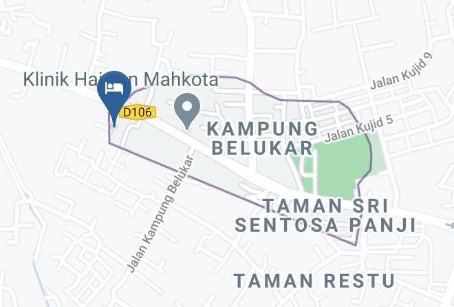 Kota Bharu - Tapang Homestay Maps