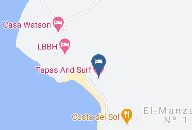 El Viejo - Tapas And Surf Maps