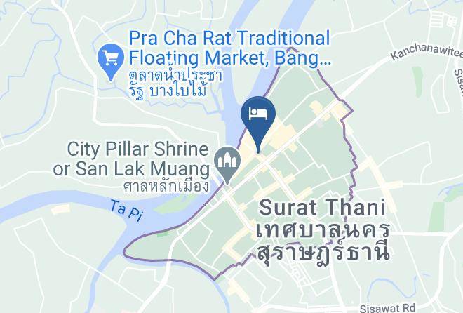Amphoe Mueang Surat Thani - Tapee Kitchen Maps
