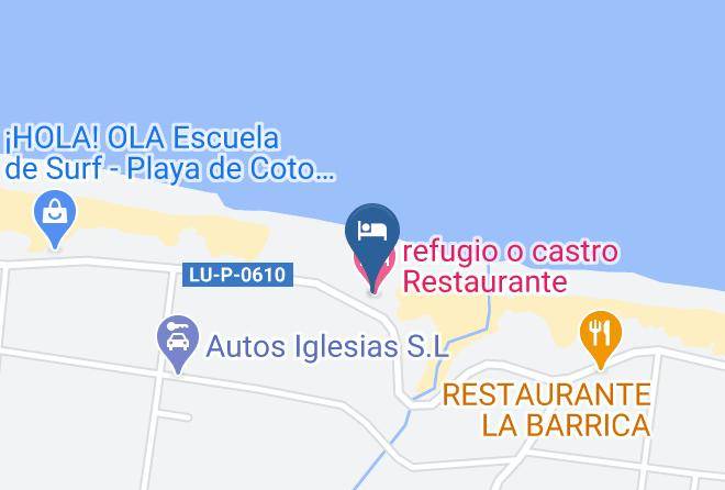 Lugo - Taperia O Castro Maps