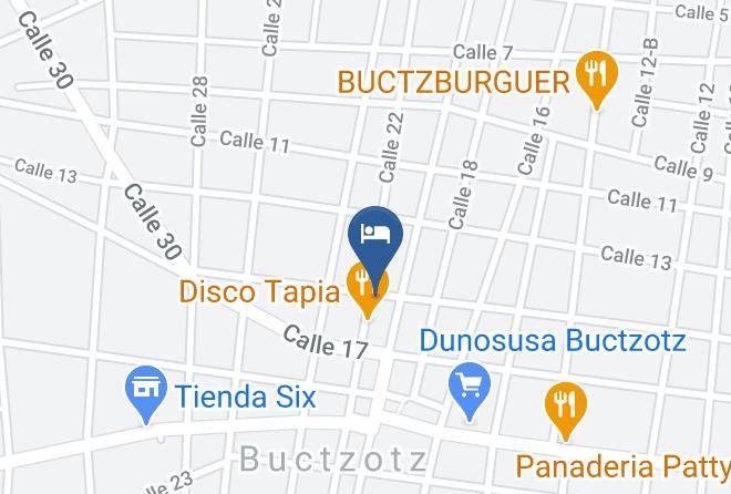 Buctzotz - Tapia Hotel Buctzotz Maps