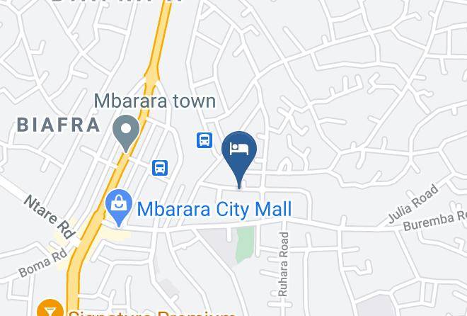 Mbarara - Tapps Hotel Mbarara Maps