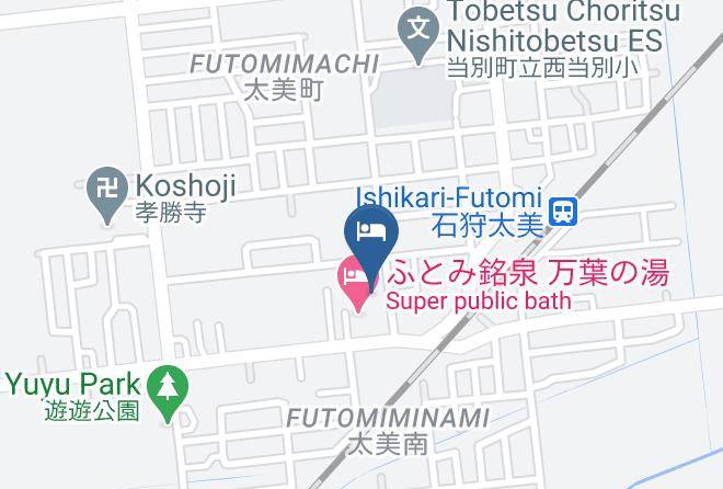 Tobetsu Townishikari District - Tappunoyu Onsen Maps