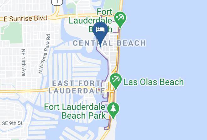 Broward - Tara Hotel Fort Lauderdale Maps