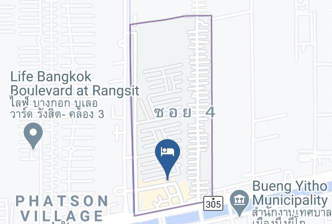 Amphoe Thanyaburi - Tara Park Resotel Maps