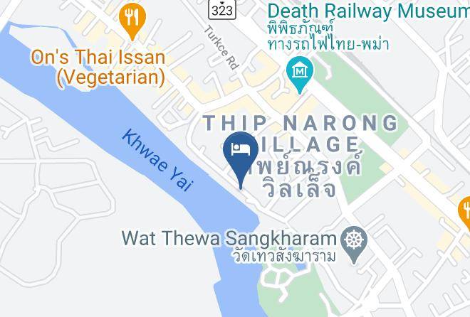 Amphoe Mueang Kanchanaburi - Tara Raft Kanchanaburi Maps