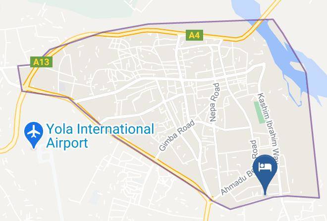 Yola - Taraba Palms Hotel Maps