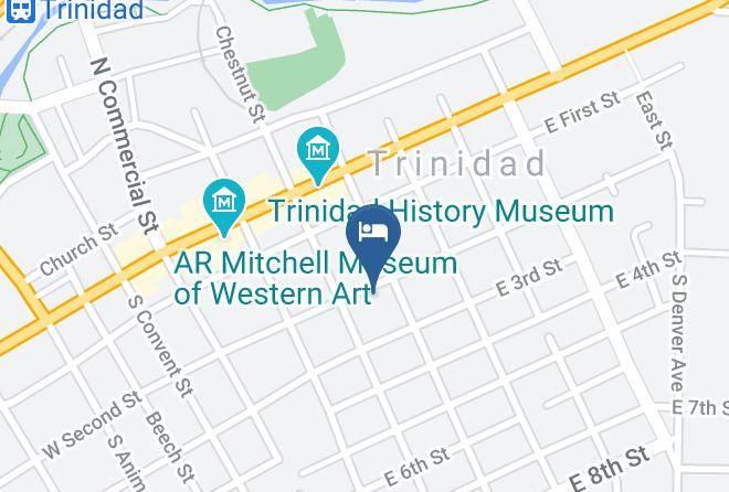 Las Animas - Tarabino Inn Maps