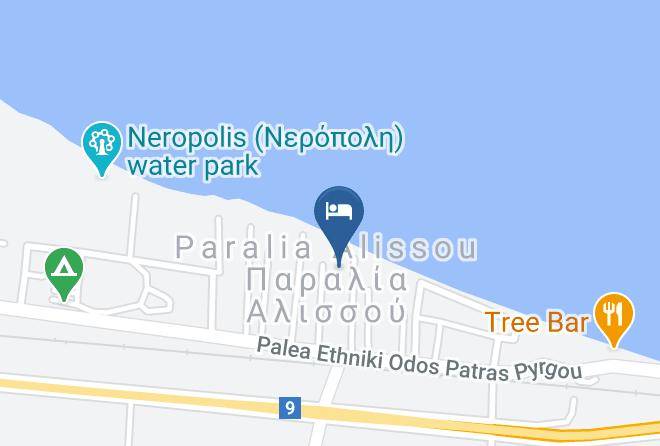 Achaea - Taradella Hotel Maps