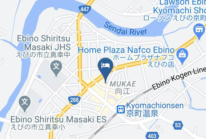Ebino City - Taragi Business Hotel Maps