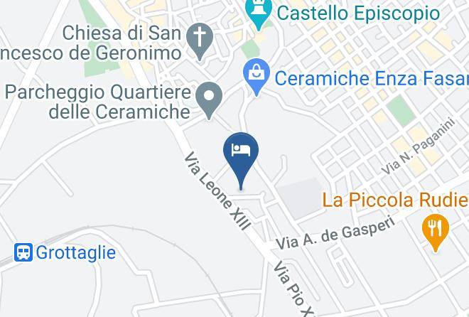 Hotel Taranto Relais Delle Ceramiche Map