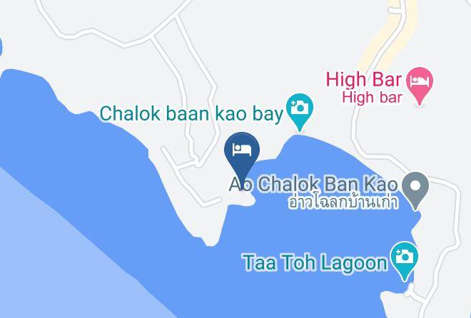 Amphoe Ko Pha Ngan - Taraporn Resort Maps
