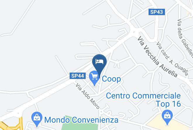 Viterbo - Tarchon Luxury B&b Maps
