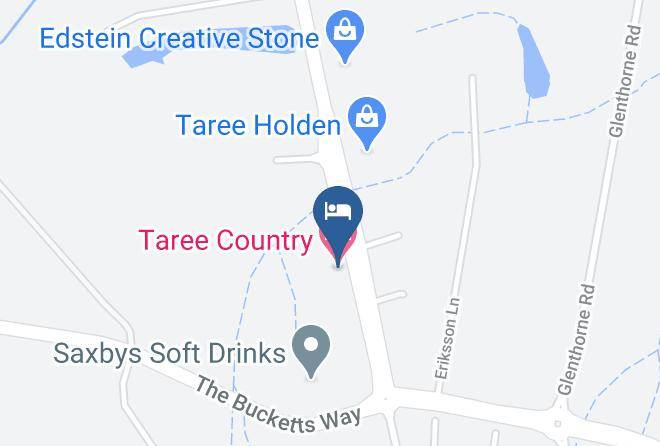 Taree Country Motel Map