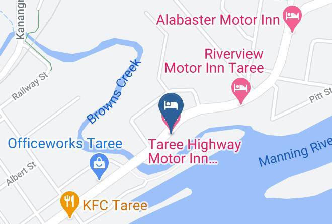 Mid Coast - Taree Highway Motor Inn Accommodation Taree Maps