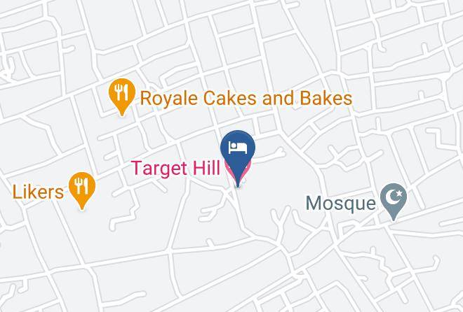 Tamale - Target Hill Hotel Maps