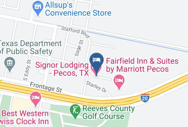 Target Hospitality Map