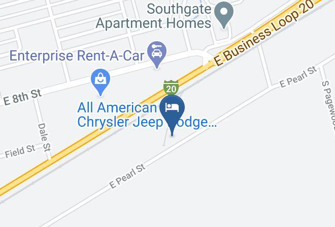 Ector - Target Lodging Odessa East Maps