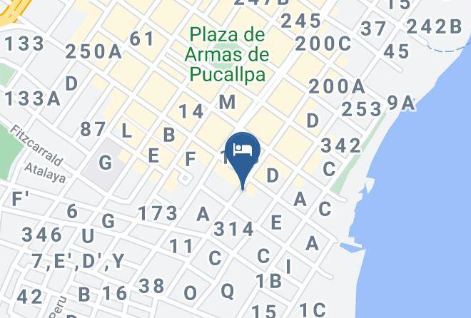 Coronel Portillo - Tariri Hotel Maps