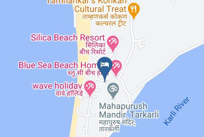 Malwan - Tarkarli Sea Breeze Resort Maps