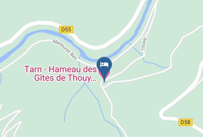 Tarn Hameau Des Gites De Thouy Sidobre En Occitanie Map