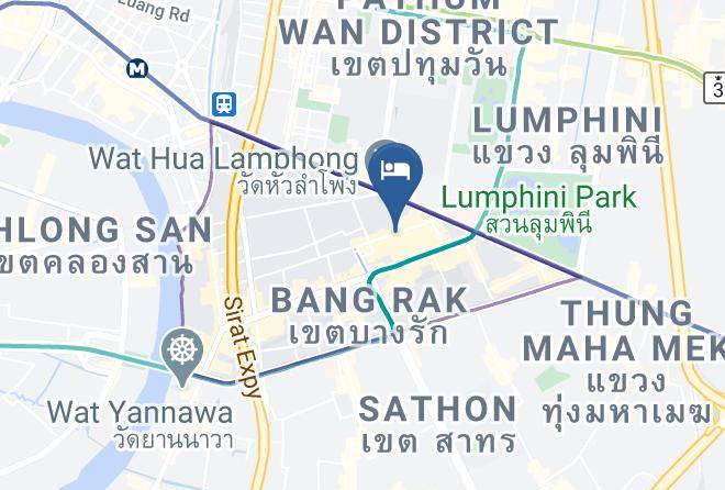 Phra Nakhon - The Tarntawan Hotel Surawong Maps