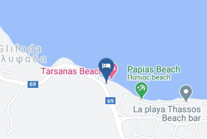 Thasos - Tarsanas Luxurious Studios Maps
