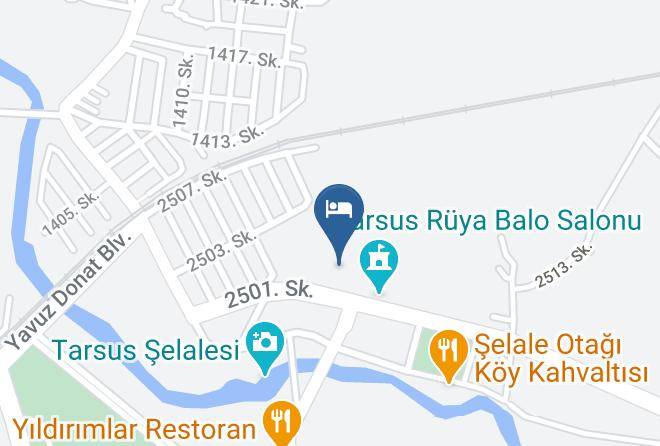 Tarsus - Tarsus Ashabi Kehf Turizm Otelcilik Maps