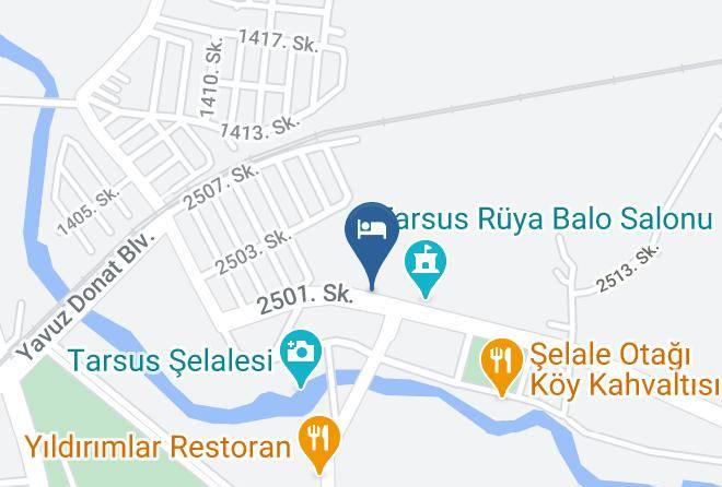 Tarsus - Tarsus Uygulama Oteli Maps