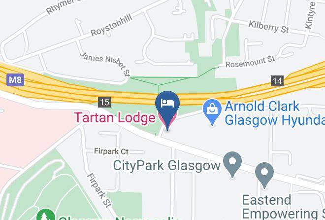 Glasgow City - Tartan Lodge Maps