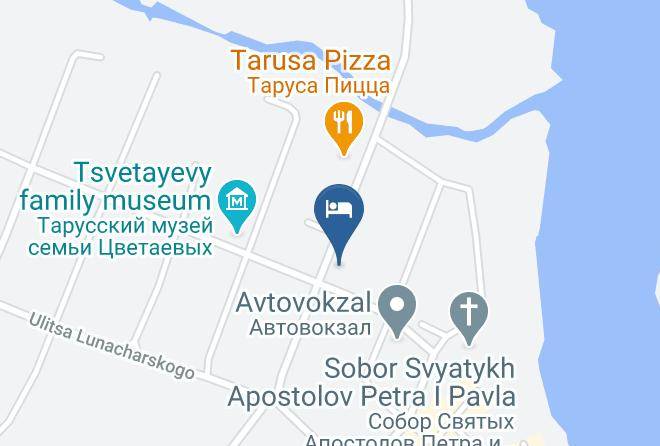 Tarusa Hotel Map