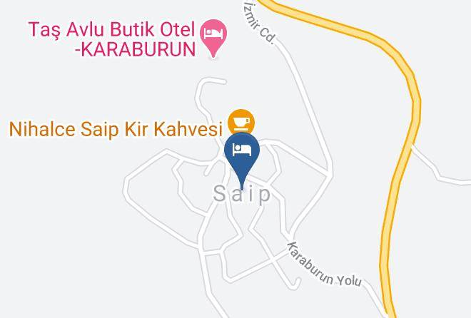 Karaburun - Tas Avlu Butik Otel Karaburun Maps