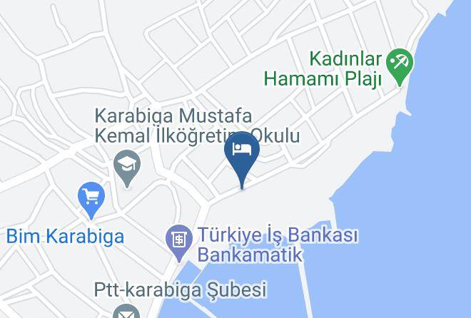 Biga - Tas Bahce Marti Hotel Maps