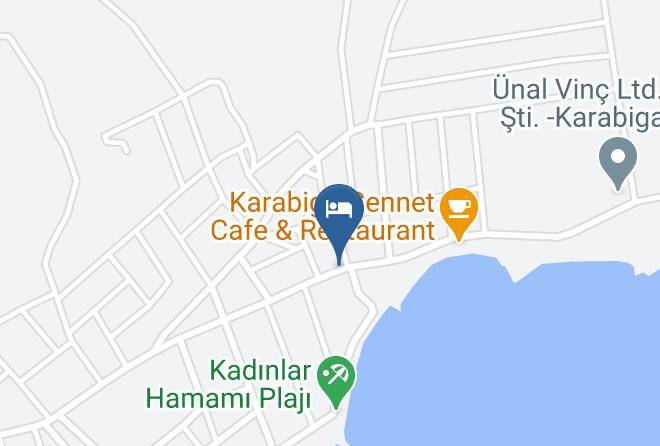 Biga - Tas Bahce Marti Otel Maps