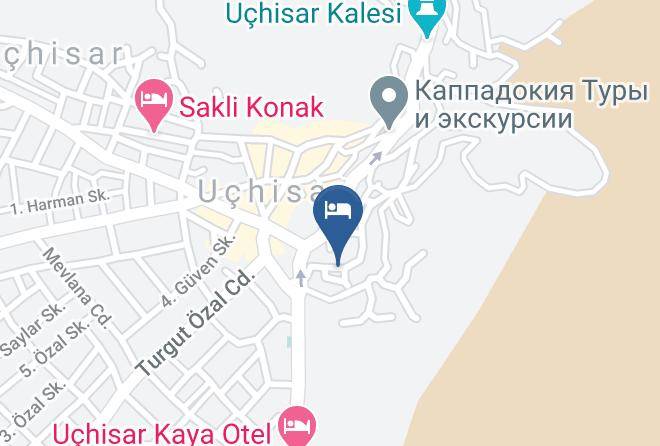 Nevsehir - Taskonaklar Hotel Cappadocia Maps