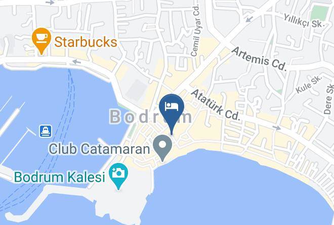 Bodrum - Tas Mori Butik Otel Maps