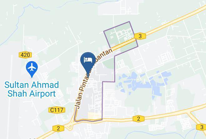 Kuantan District - Tas Sakura Budget Hotel Maps
