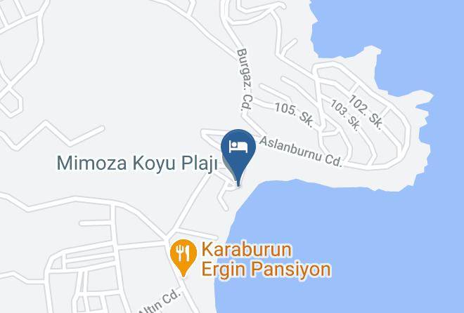 Karaburun - Tasada Hotel & Restaurant Maps