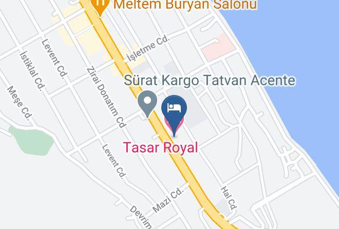 Tatvan - Tasar Royal Hotel Maps