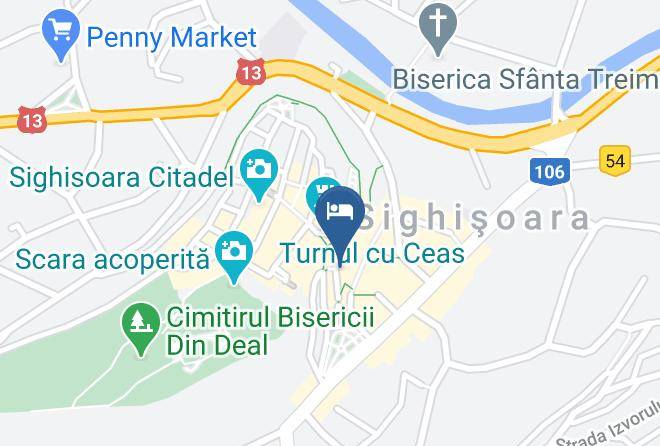 Taschler Haus Boutique Map - Mures - Sighisoara