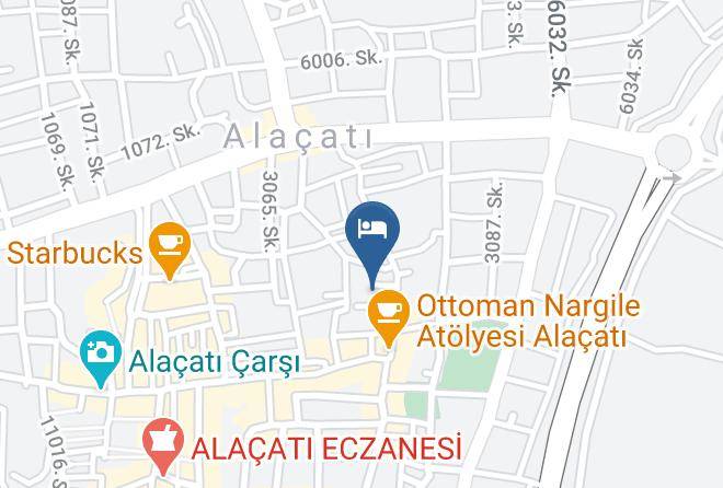 Cesme - Tasdelen Hotel Maps