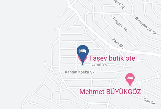 Dikili - Tasev Butik Otel Maps